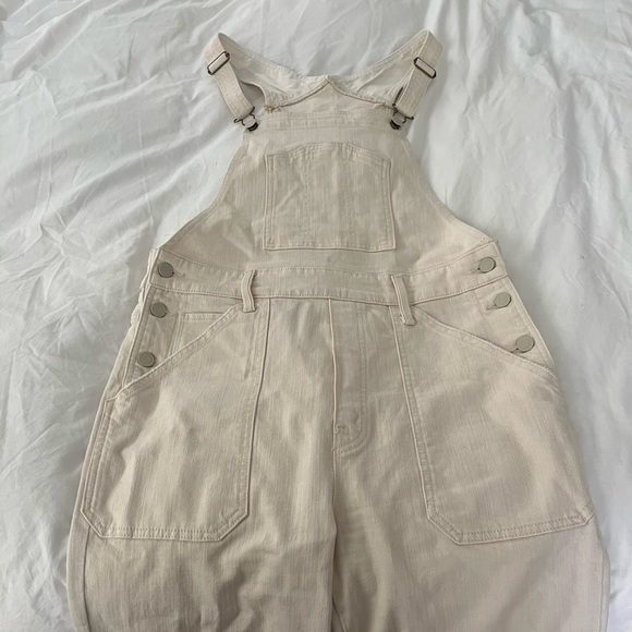 MOTHER The Patch Pocket Overall Ankle (Revolve) - Picture 3 of 4